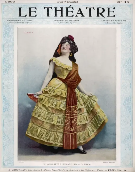 Framed Print : Georgette Leblanc 1899 Framed Print : Georgette Leblanc 1899