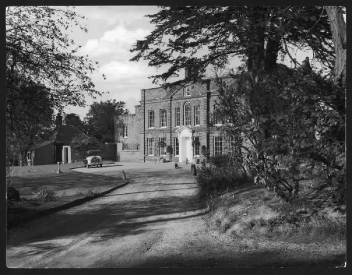 Framed Print : Georgian Country House Framed Print : Georgian Country House