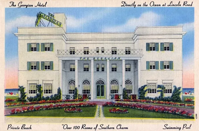 Framed Print : The Georgian Hotel, Miami Beach, Florida, USA Framed Print : The Georgian Hotel, Miami Beach, Florida, USA