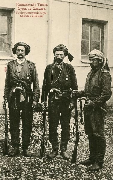 Georgian soldiers