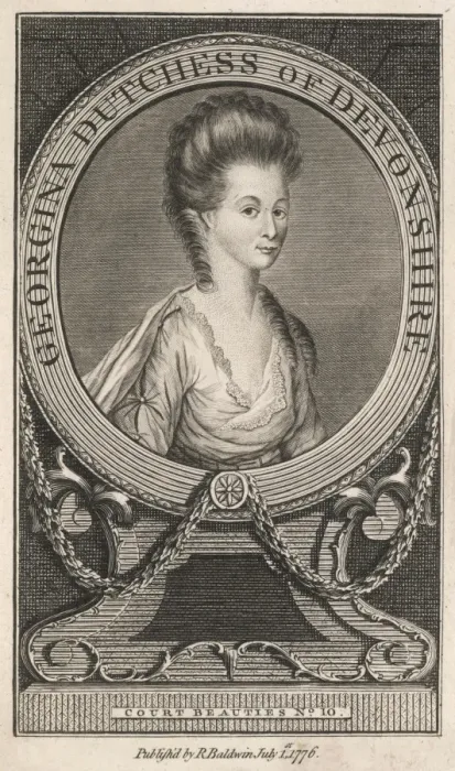 Framed Print : Georgiana / Duchess / Baldwn Framed Print : Georgiana / Duchess / Baldwn