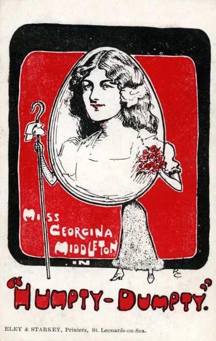 Framed Print : Georgina Middleton in Humpty-Dumpty Framed Print : Georgina Middleton in Humpty-Dumpty
