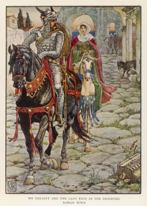 Framed Print : Geraint & Enid Framed Print : Geraint & Enid