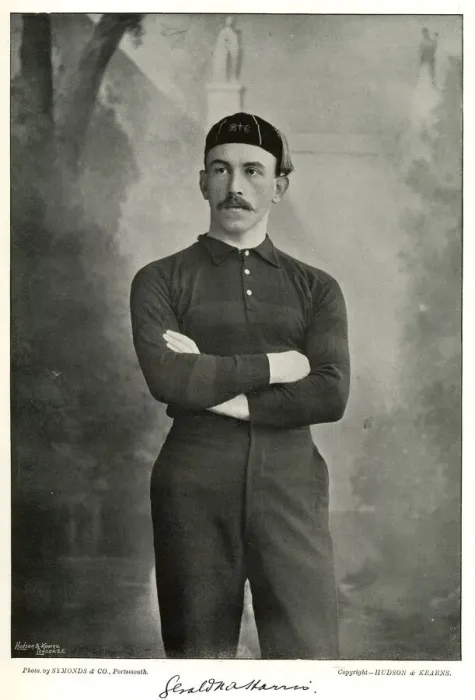 Framed Print : Gerald N A Harris, Rugby player Framed Print : Gerald N A Harris, Rugby player