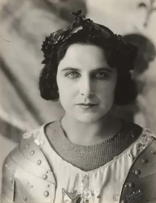 Framed Print : Geraldine Farrar, head-and-shoulders portrait, facing front Framed Print : Geraldine Farrar, head-and-shoulders portrait, facing front