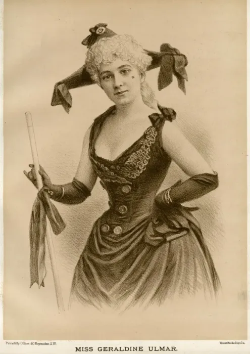 Framed Print : Geraldine Ulmar / 1889 Framed Print : Geraldine Ulmar / 1889