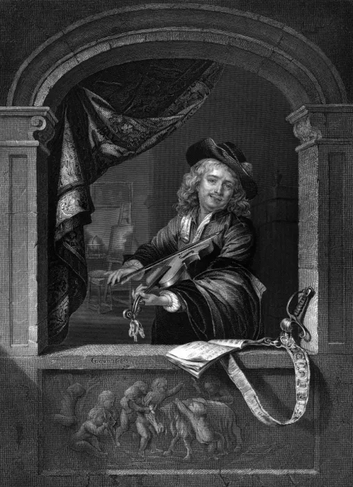 Framed Print : Gerard Dou - 3 Framed Print : Gerard Dou - 3
