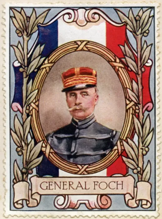 Framed Print : Gerard Foch / Stamp Framed Print : Gerard Foch / Stamp