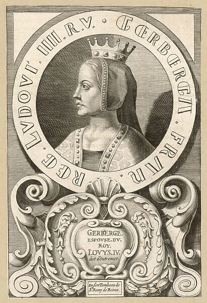 Gerberge, Q of Louis IV