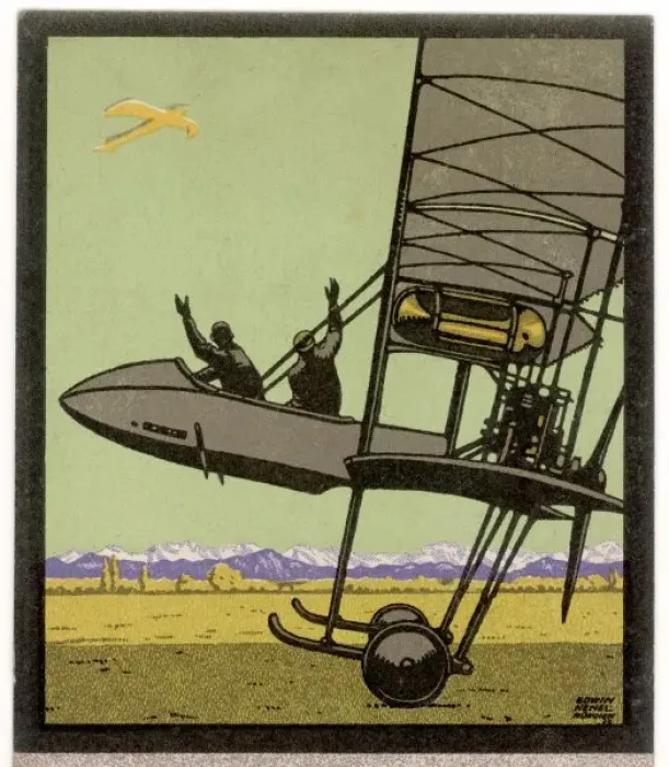 Framed Print : German Aeroplane 1913 Framed Print : German Aeroplane 1913