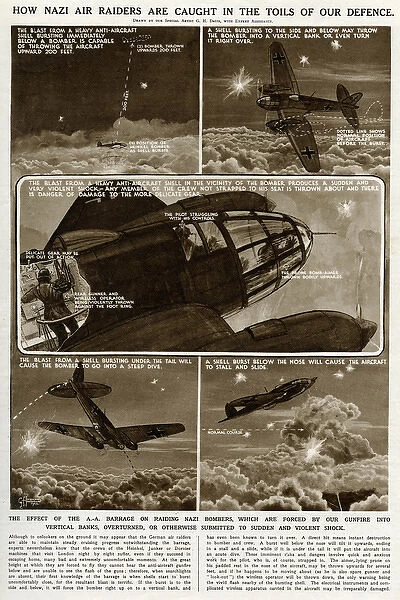 German air raiders caught out by G. H. Davis