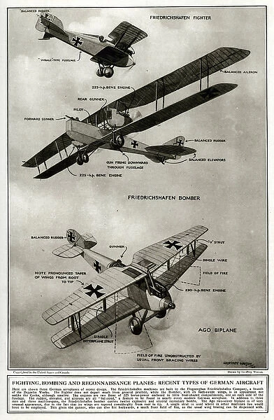 German aircraft 1918