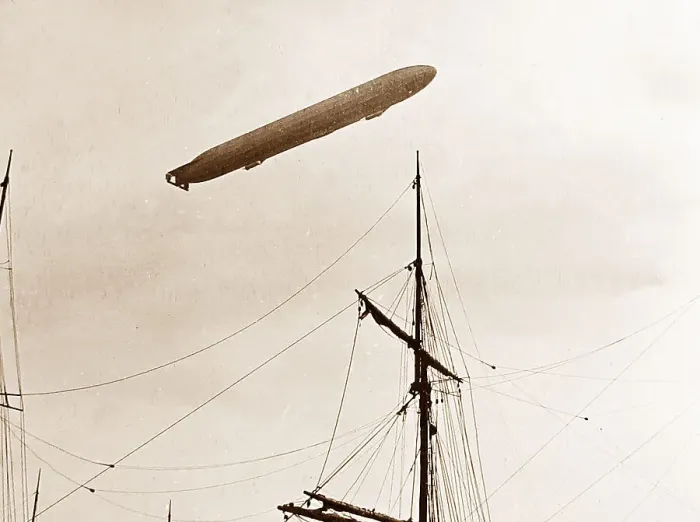 Framed Print : German Airship No 1 Ansa Framed Print : German Airship No 1 Ansa