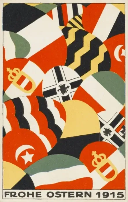 Framed Print : German Allies of the first World War Framed Print : German Allies of the first World War