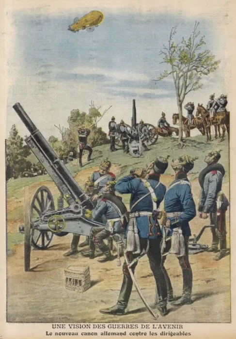 Framed Print : German Anti-Aircraft Framed Print : German Anti-Aircraft
