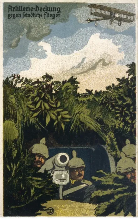 Framed Print : German Anti-Aircraft Framed Print : German Anti-Aircraft