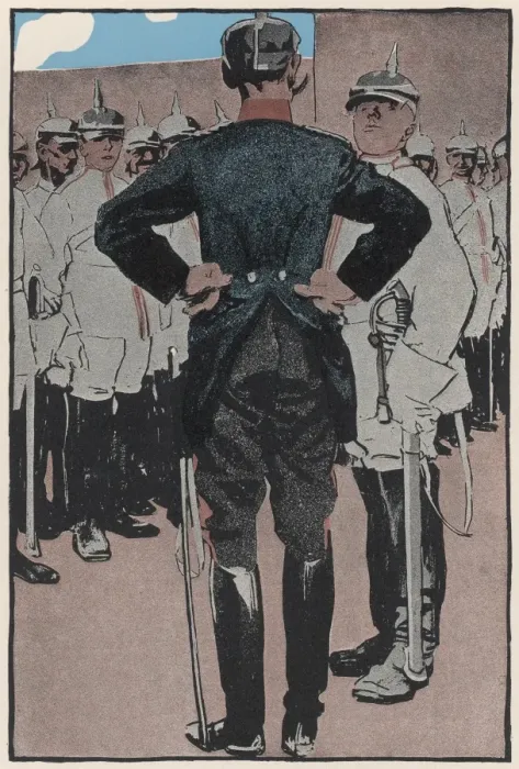 Framed Print : German Army on Parade Framed Print : German Army on Parade
