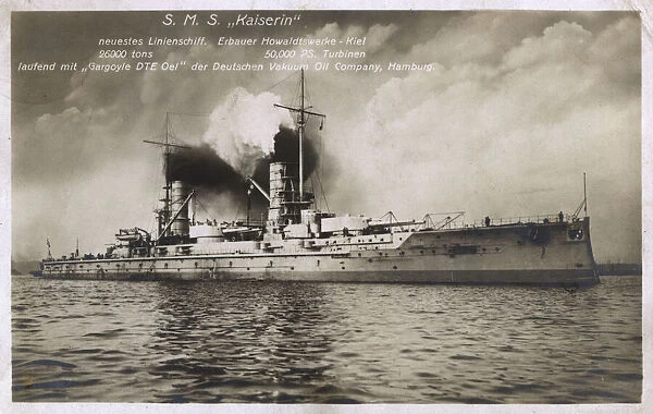 German battleship SMS Kaiserin