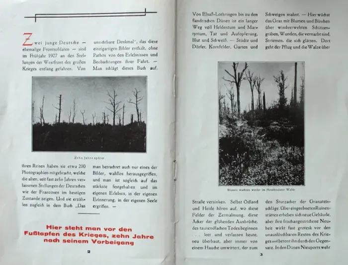 Framed Print : German Booklet - 10 years later on the Western Front Framed Print : German Booklet - 10 years later on the Western Front