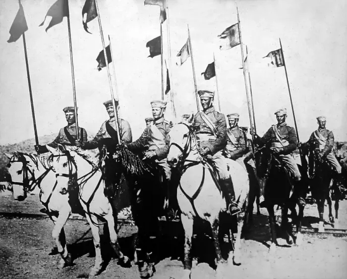 Framed Print : German Cavalry Uhlans during WW1 Framed Print : German Cavalry Uhlans during WW1