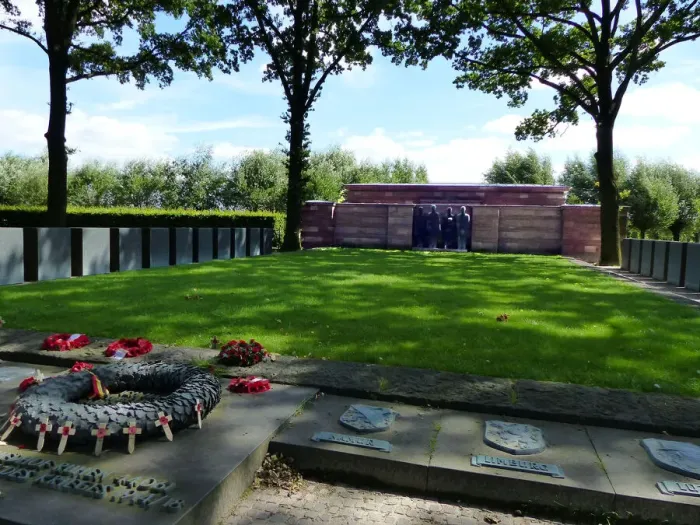 Framed Print : German cemetery Langemarck mass grave Framed Print : German cemetery Langemarck mass grave