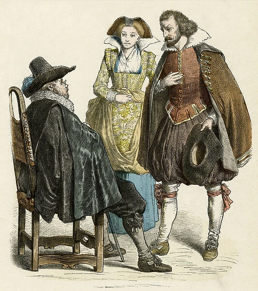 German Costume C. 1615