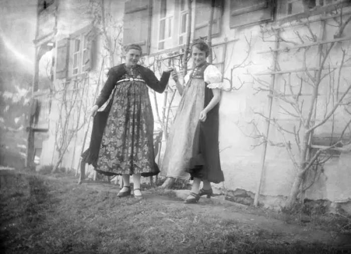 Framed Print : German Costumes Framed Print : German Costumes
