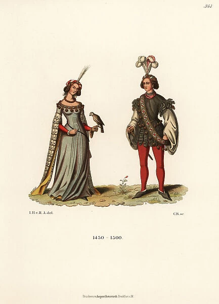 German costumes of the late 15th century