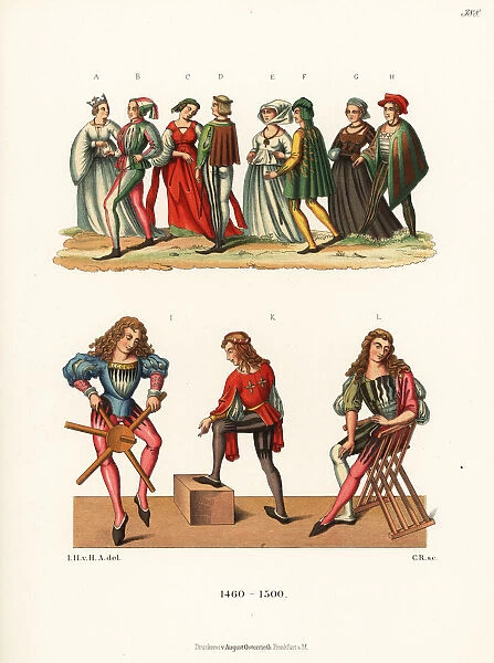 German costumes from the late 15th century