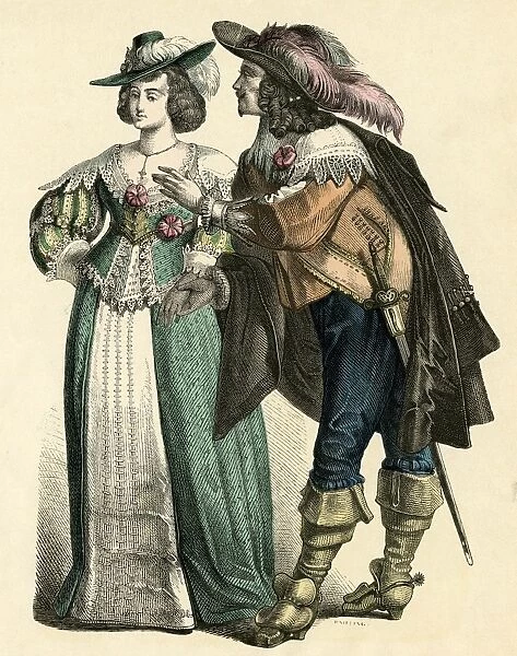 German Couple 1650