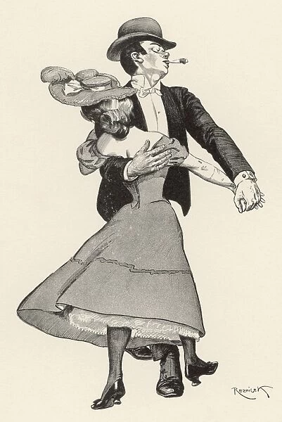 German Couple Dancing
