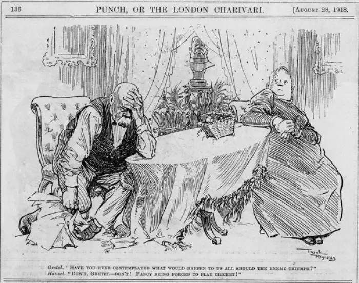 Framed Print : German couple discussing the consequences of losing the war Framed Print : German couple discussing the consequences of losing the war