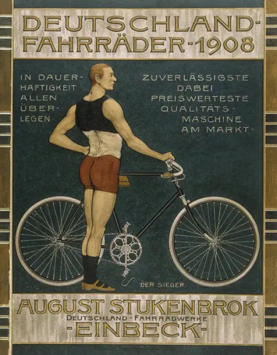 Framed Print : German Cycle Catalogue Framed Print : German Cycle Catalogue
