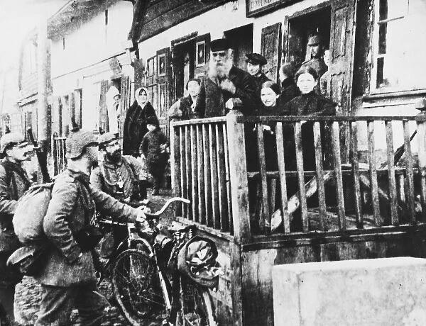 German cyclist troops 1915