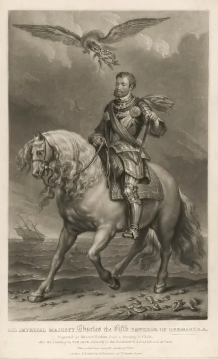 Framed Print : German Emperor Charles V Framed Print : German Emperor Charles V