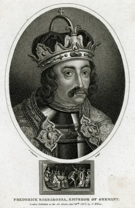 Framed Print : German Emperor Friedrich I Barbarossa Framed Print : German Emperor Friedrich I Barbarossa