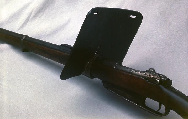 German Gewehr 88 rifle with face guard