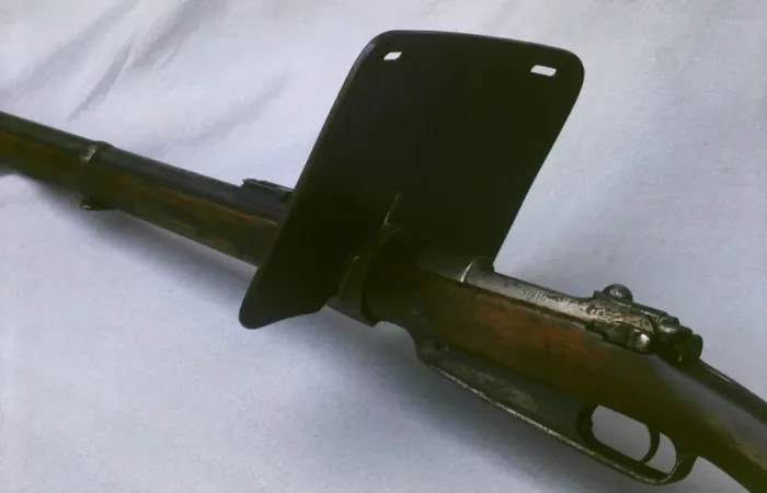 Framed Print : German Gewehr 88 rifle with face guard Framed Print : German Gewehr 88 rifle with face guard