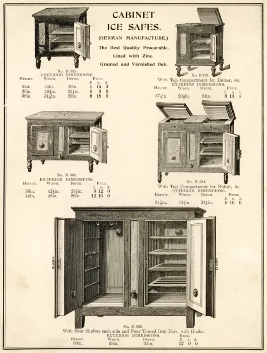 Framed Print : German Icesafe / Catalogue Framed Print : German Icesafe / Catalogue