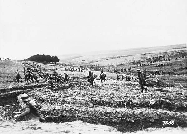 German infantry training WWI