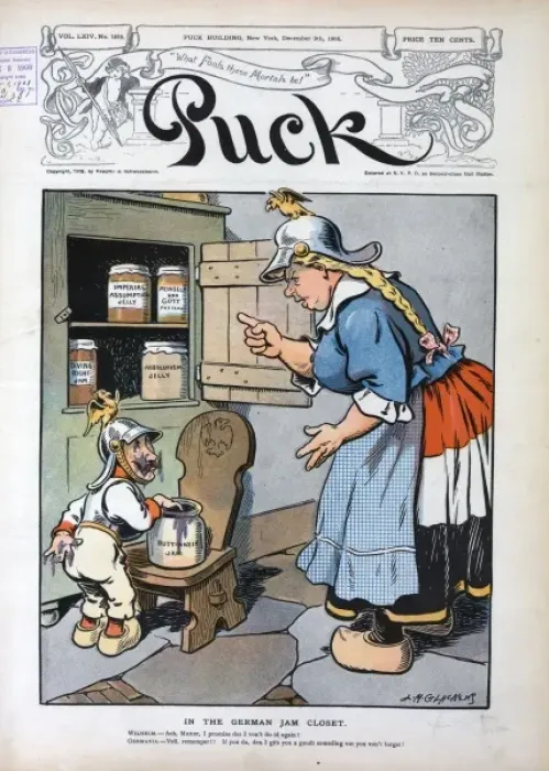 Framed Print : In the German jam closet Framed Print : In the German jam closet