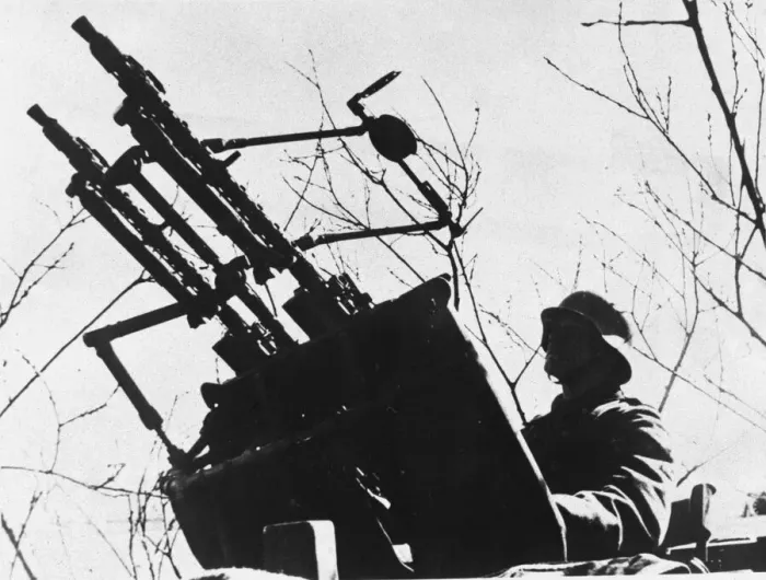 Framed Print : German machine gun position in France WWII Framed Print : German machine gun position in France WWII