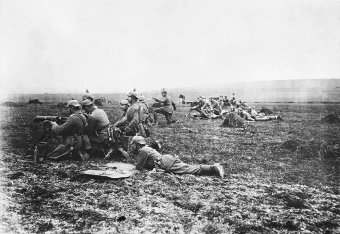 Framed Print : German machine guns WWI Framed Print : German machine guns WWI