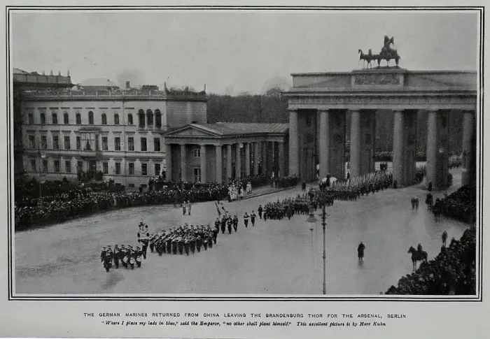 Framed Print : German Marines - Berlin Framed Print : German Marines - Berlin