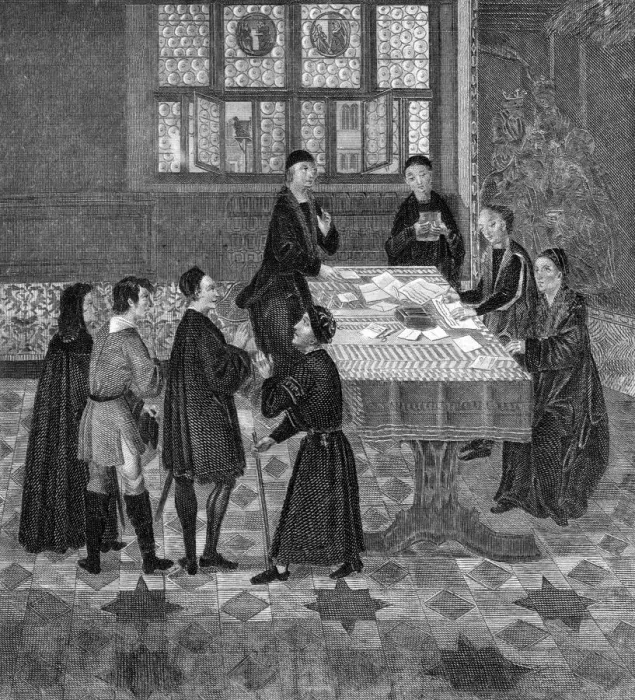 Framed Print : GERMAN MERCHANTS MEET Framed Print : GERMAN MERCHANTS MEET