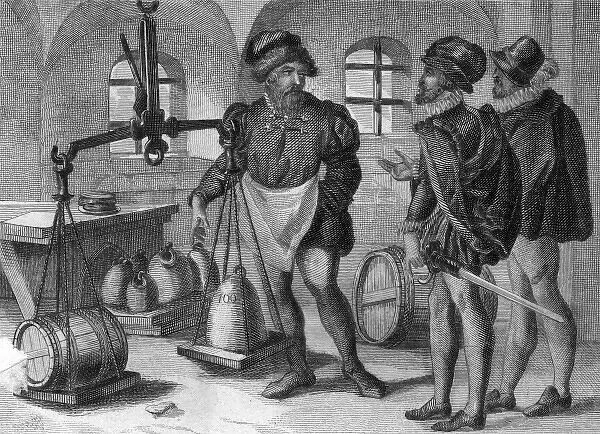 German Merchants Weigh