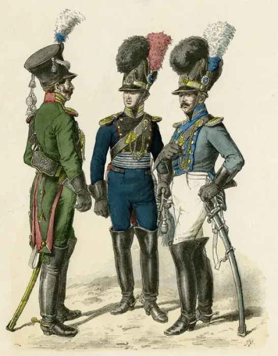 Framed Print : German Napoleonic Framed Print : German Napoleonic