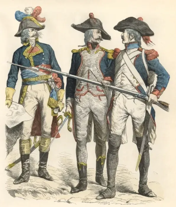 Framed Print : German Napoleonic 1795 Framed Print : German Napoleonic 1795