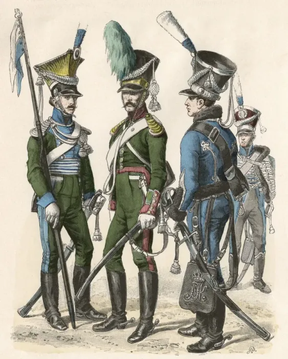 Framed Print : German Napoleonic Framed Print : German Napoleonic
