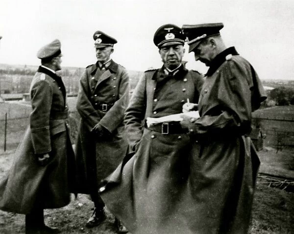 German Officers in France - including von Kuchler